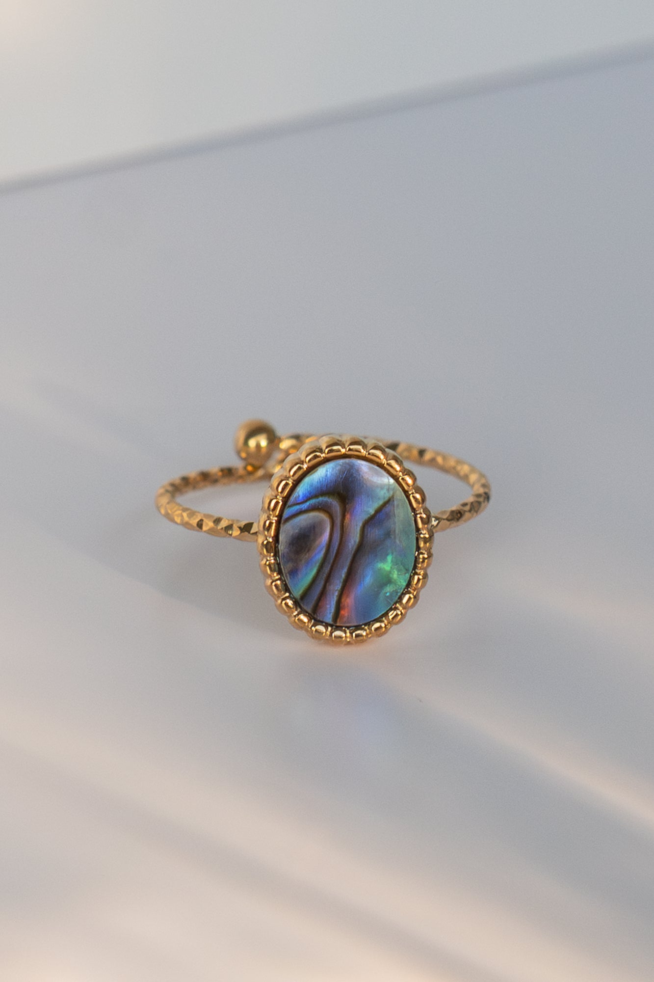 Ring PERLMUTT ABALONE