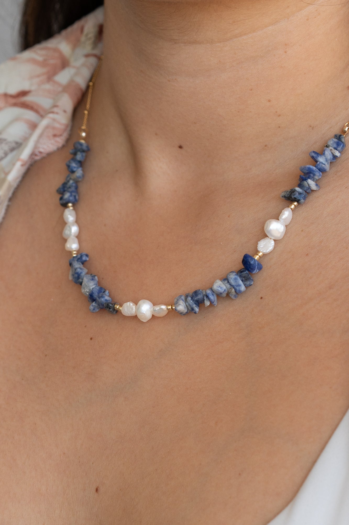 Kette DEEP OCEAN SODALITH