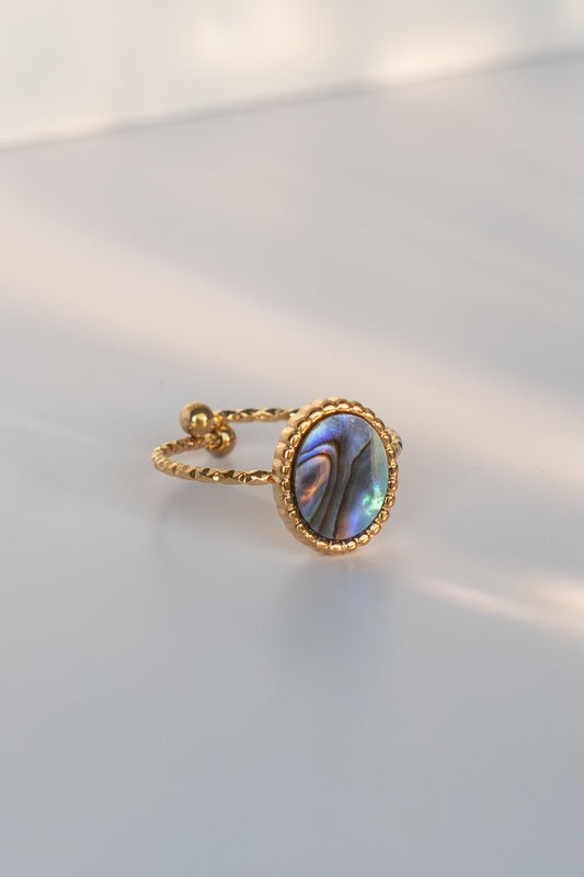 Ring PERLMUTT ABALONE
